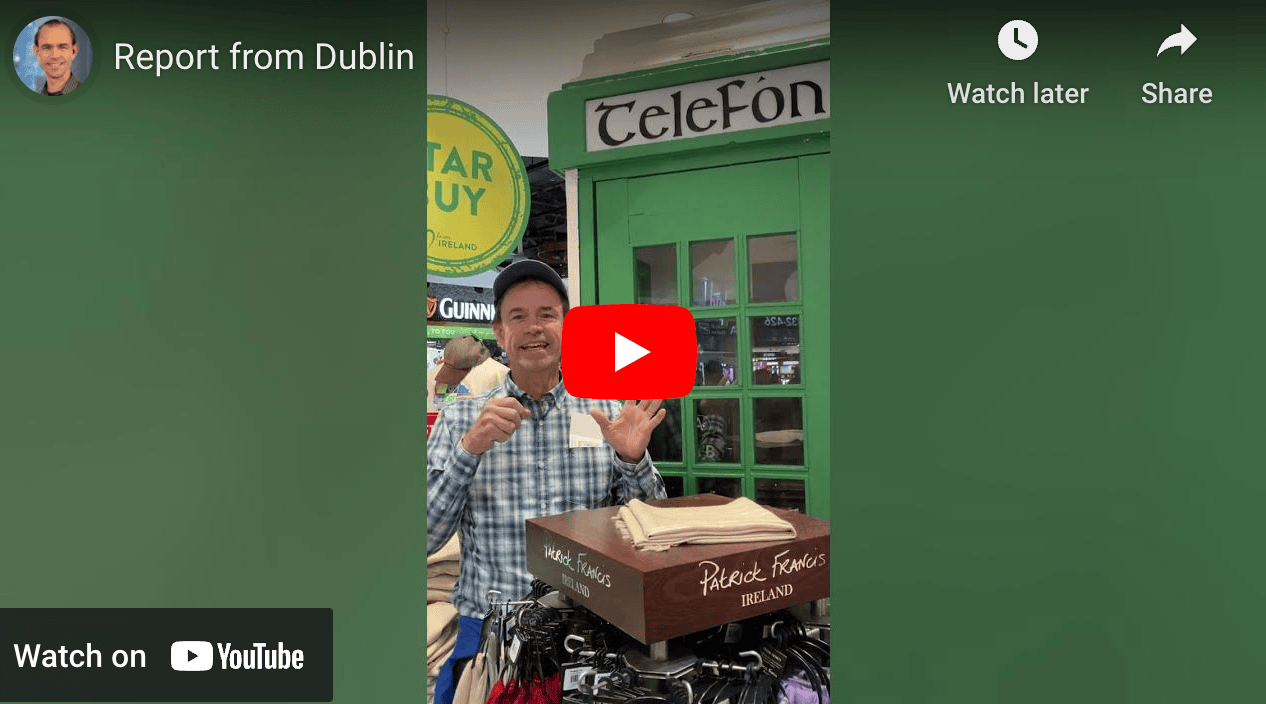 Update from Dublin